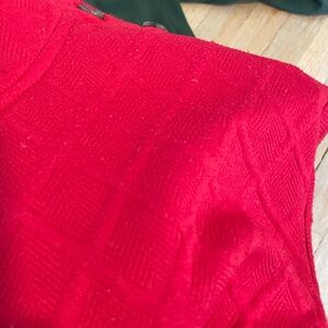 Sunday in Brooklyn Red Textured Blouse